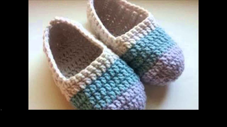 Free crochet slippers for beginners