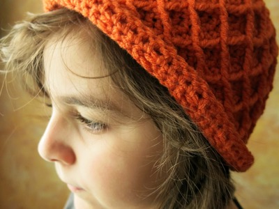 HodgePodge Crochet Presents: A Girl's Best Friend Diamond Pattern Hat