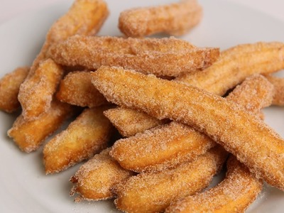 Homemade Churros Recipe - Laura Vitale - Laura in the Kitchen Episode 382
