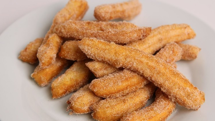 Homemade Churros Recipe - Laura Vitale - Laura in the Kitchen Episode 382