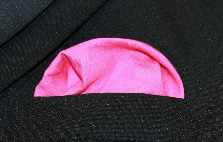 How To Fold a Pocket Square   Puff Style