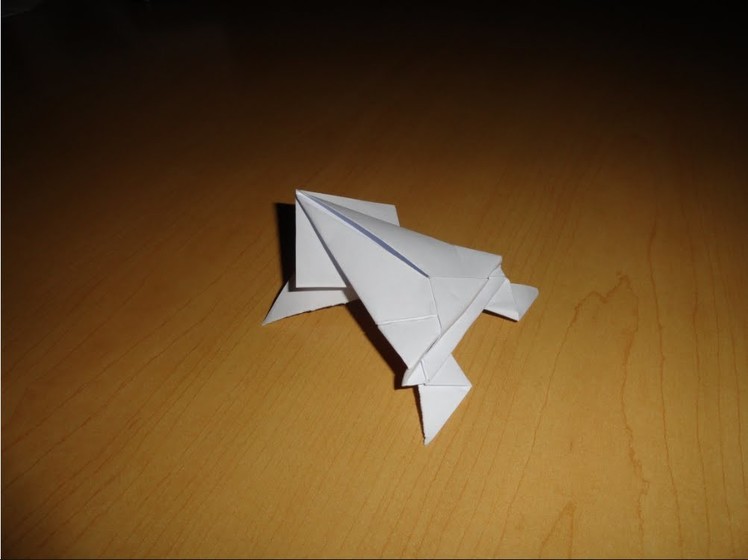 How To Make A Jumping Paper Frog