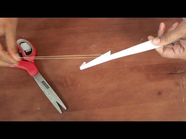 How to Make a Paper Bow and Arrow