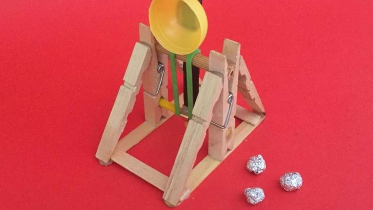How To Make An Awesome Wooden Catapult - DIY Crafts Tutorial - Guidecentral