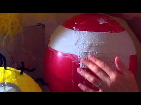 How to make an Easter Bonnet Hat using ModRoc Plaster Bandage