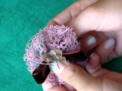How to make doll outfit 15 Headpiece