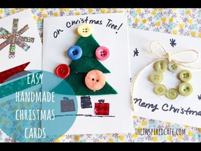 How to make simple DIY Christmas Cards