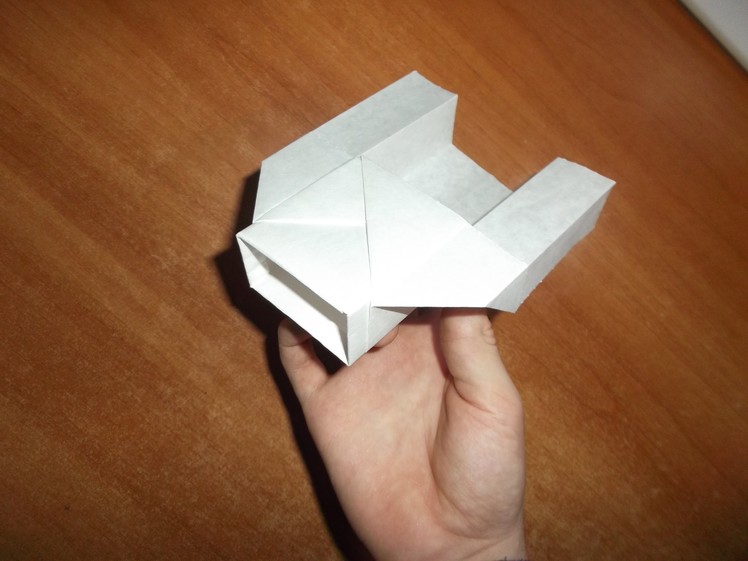 How to make the Flying Box paper airplane