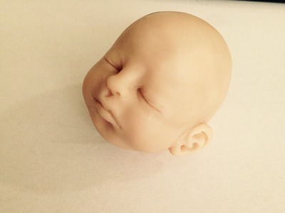 How to Sculpt a Polymer Clay Baby Face and Head