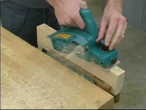 How to Use a Power Planer : Planing Operation for a Power Planer