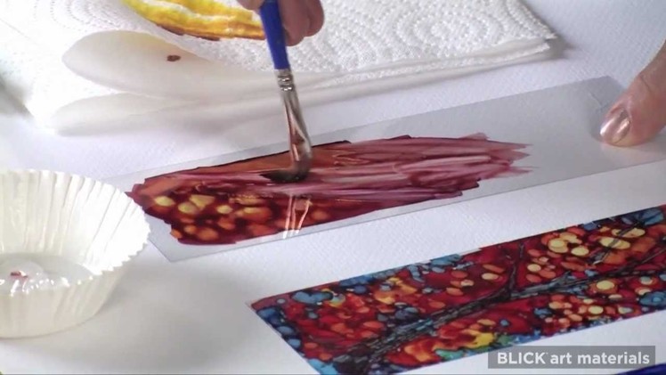 Impressionistic Marker Painting - Lesson Plan