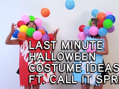 Last Minute Halloween Costume Ideas ft. Call It Spring | Kastor & Pollux