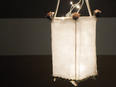Make a Beautiful Fabric Lantern - DIY Home - Guidecentral