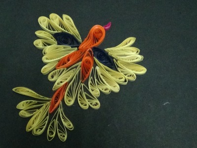 #paper #quilling : How to make beautiful pigeon
