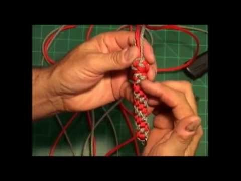 Paracord Weaver: How To - Multi-Knot Neck Lanyard - Part 2 - Transition