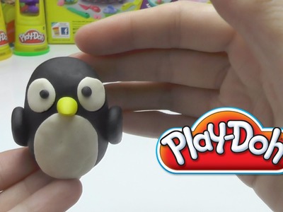 Play-Doh - How to Make a Clay Penguin DIY