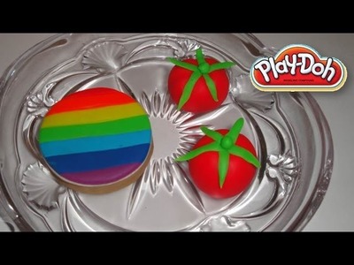 Play-Doh Rainbow Cookie