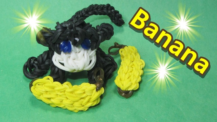 Rainbow Loom Charms: Banana (with the Monkey Charm): How To Design (DIY Mommy)