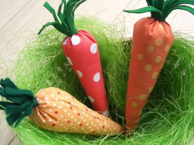 Sew a Delicious Carrot  Decoration - DIY Crafts - Guidecentral