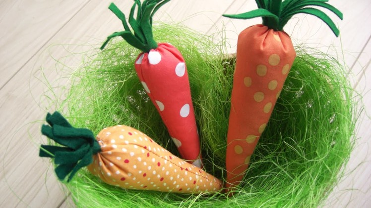 Sew a Delicious Carrot  Decoration - DIY Crafts - Guidecentral