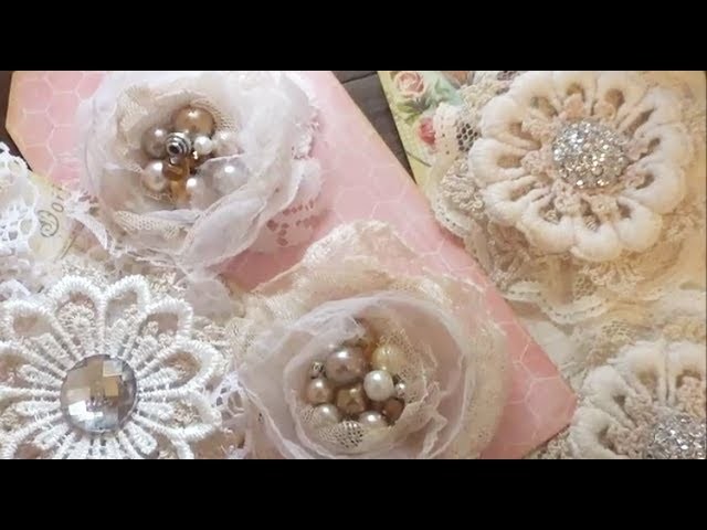 Shabby Chic Style Flowers and an Altered Box Inspired by Lele