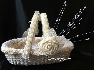 Shabby Chic Wedding Gift Basket - Start to Finish