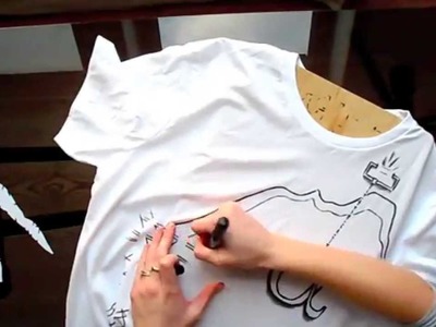 T-shirt drawing - Silhouettes