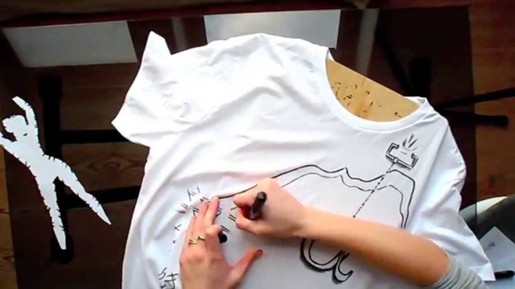 T-shirt drawing - Silhouettes