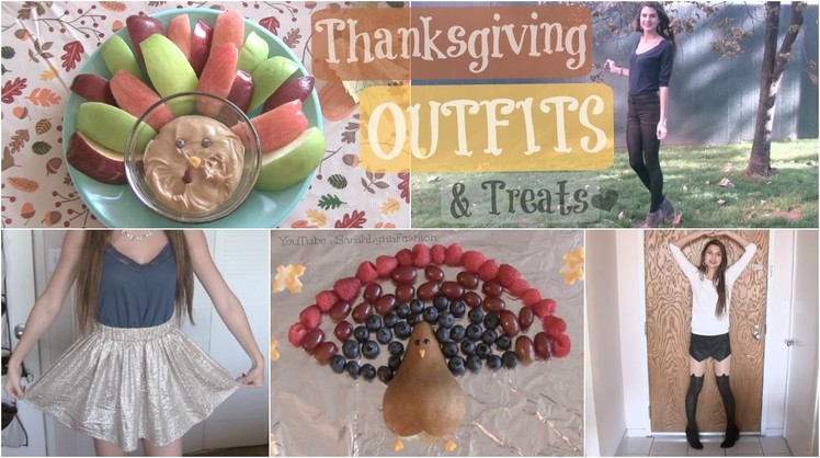 Thanksgiving Outfit Ideas + Last Minute Healthy Treats DIY