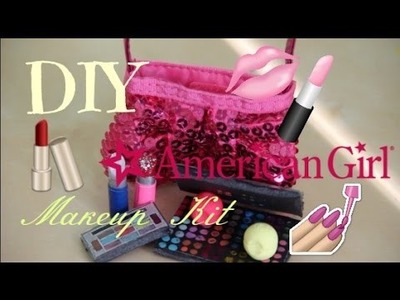 DIY American Girl Makeup kit!!!