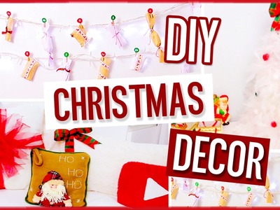 DIY Christmas decorations! No-sew pillow, easy tree & more! Holiday projects