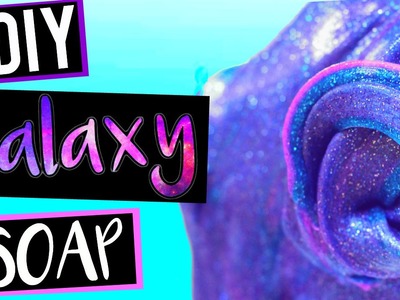 DIY Squishy Galaxy Soap! Make Galaxy Flubber Soap!