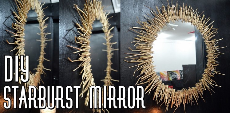 DIY Starburst Mirror