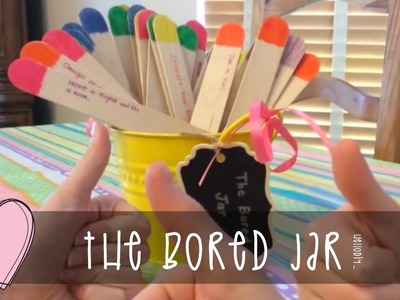 Hello DIY | 60 Things to Do When You Are Bored Jar