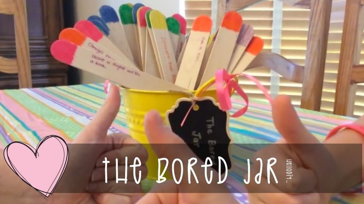 Hello DIY | 60 Things to Do When You Are Bored Jar