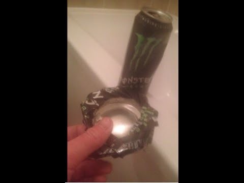 How to make an ashtray out of a drinks can  (DIY)