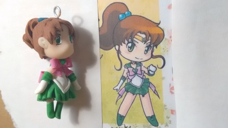 Polymer Clay Sailor Moon Tutorial Series Part 4 - Sailor Jupiter Chibi
