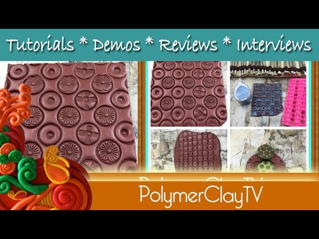 Adding Texture on Texture on Polymer Clay