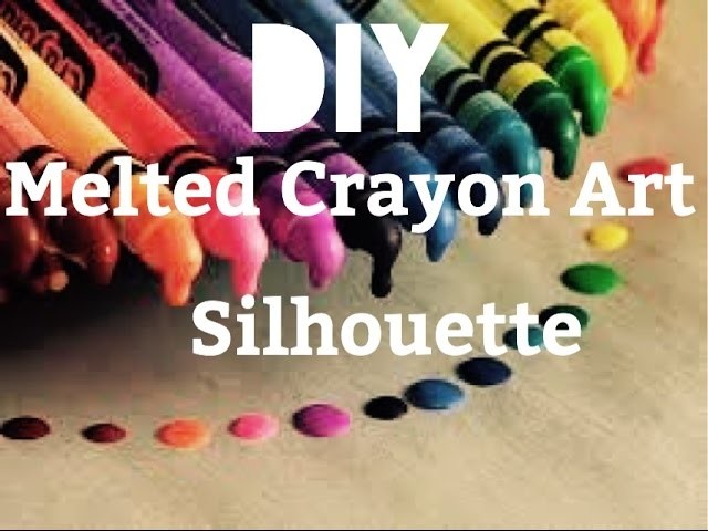 DIY: Melted Crayon Art