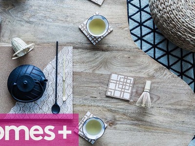 DIY PROJECT: Customised cork coasters & trivets - homes+