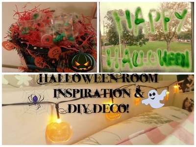 Halloween Room Inspiration + DIY Deco!