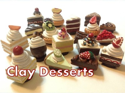 Polymer Clay Desserts