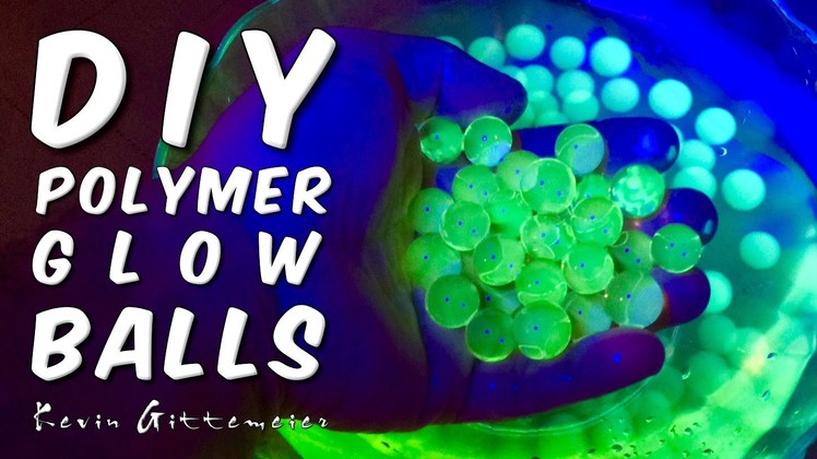 Amazing Invisible UV Reactive Polymer Balls