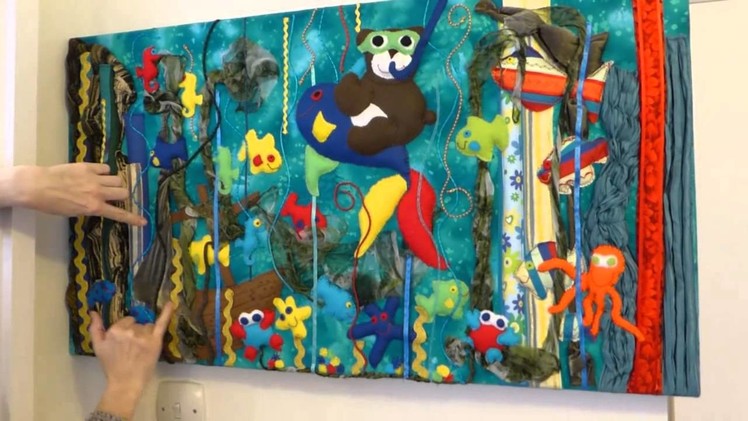 DIY: Art How to create stunning 3D fabric pictures