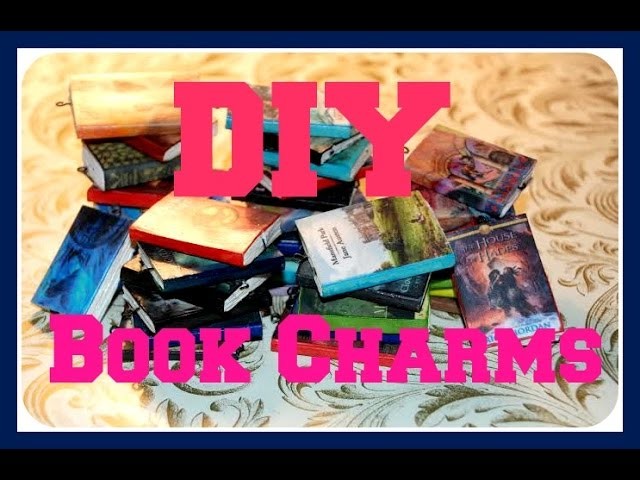 DIY Book Charms in 5 steps
