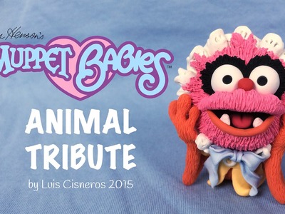Polymer Clay Tutorial - How to create BABY ANIMAL tribute from the TV show Muppet Babies