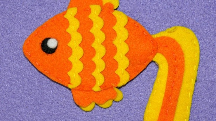 Sew a Lovely Felt Fish - DIY Crafts - Guidecentral