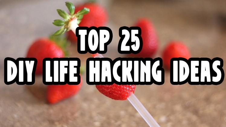 DIY Crafts - Top 25 Life Hacking Ideas