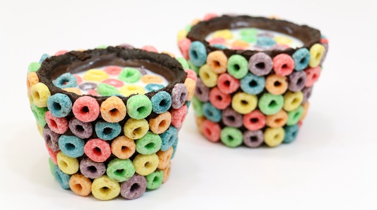 DIY-How To Make Rainbow Oreo Chocolate Cups-COOKING TOYS
