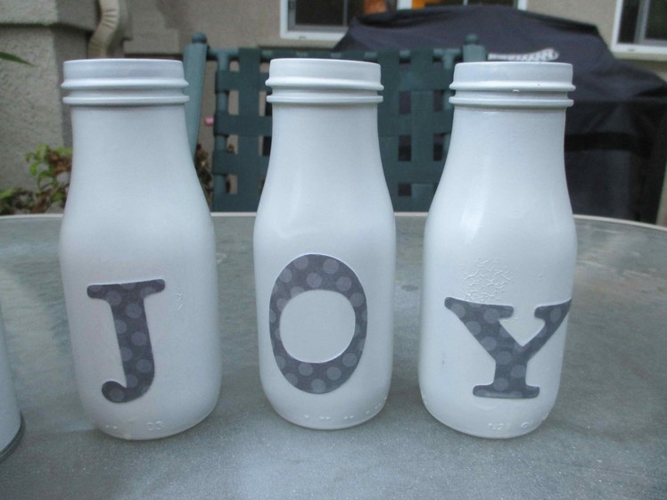 Diy: How To ReUse Starbucks Frappuccino Bottles for the Holidays - asimplysimplelife
